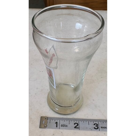 1-piece Budweiser Beer Collectible Clear 7 oz. Small Drinking Glass 5" Tall - Picture 8 of 10